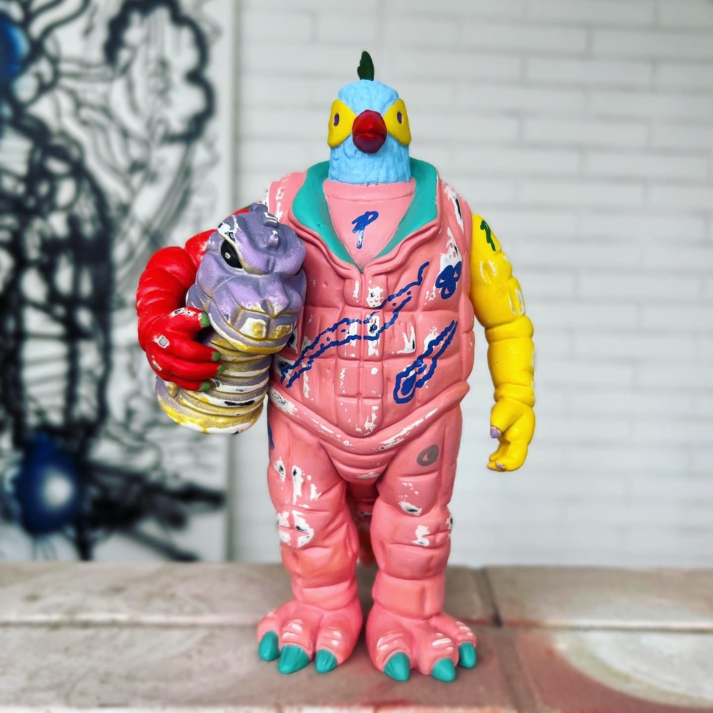 PARROTMAN: ParrotZilla Mixed Color II version|鸚鵡吉拉:異色版II